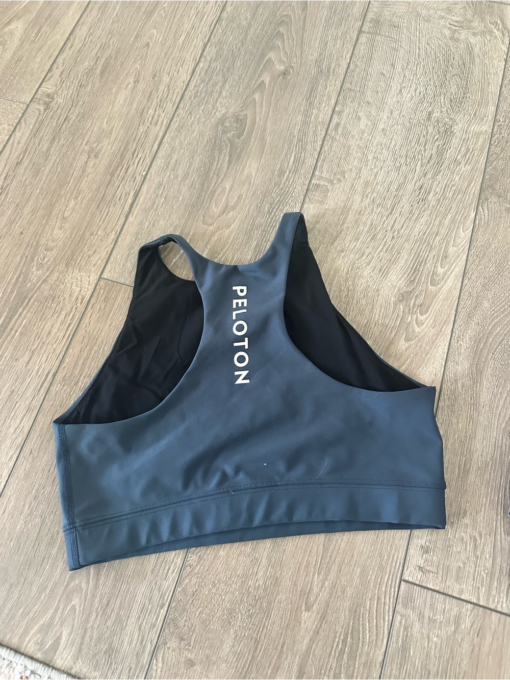 Black High-Neck Sports Bra Top
